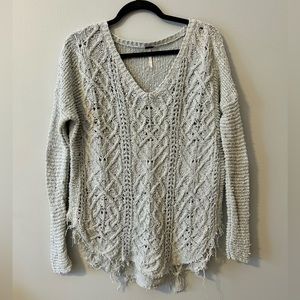 Free People Chunky Knit Sweater